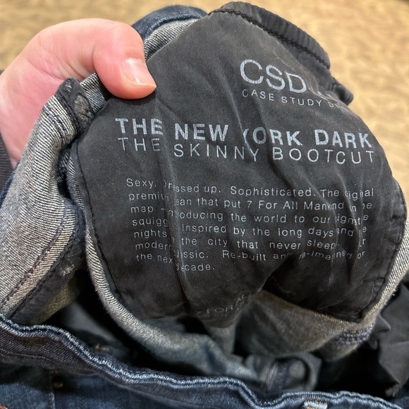 7 for all mankind the skinny bootcut jeans - Picture 8 of 9